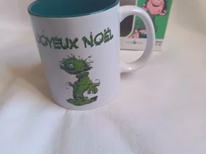 Mug 320 ml Gaston Lagaffe "Joyeux Noël"