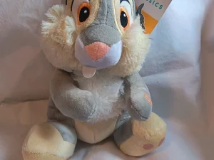 Bambi Panpan Peluche avec Son 25cm