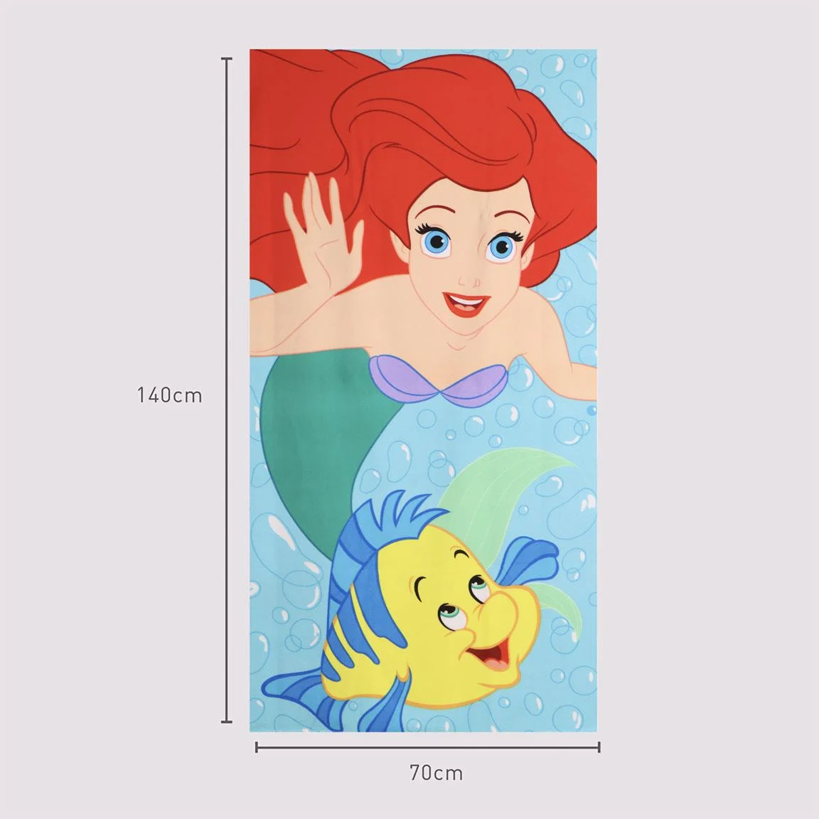 La Petite Sirène Serviette de Plage 70x140cm – Image 2