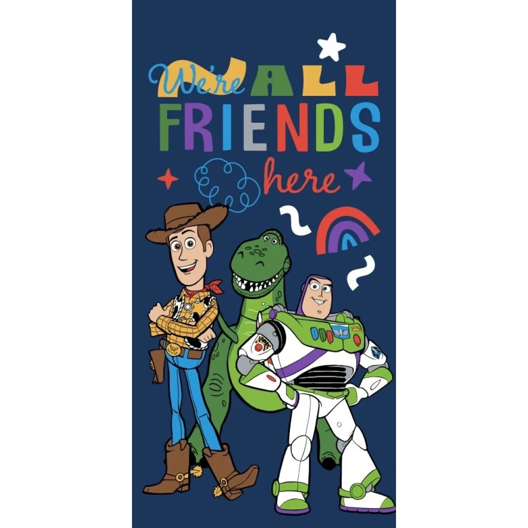 Toy Story We are all friends here Serviette de Plage 70x140cm