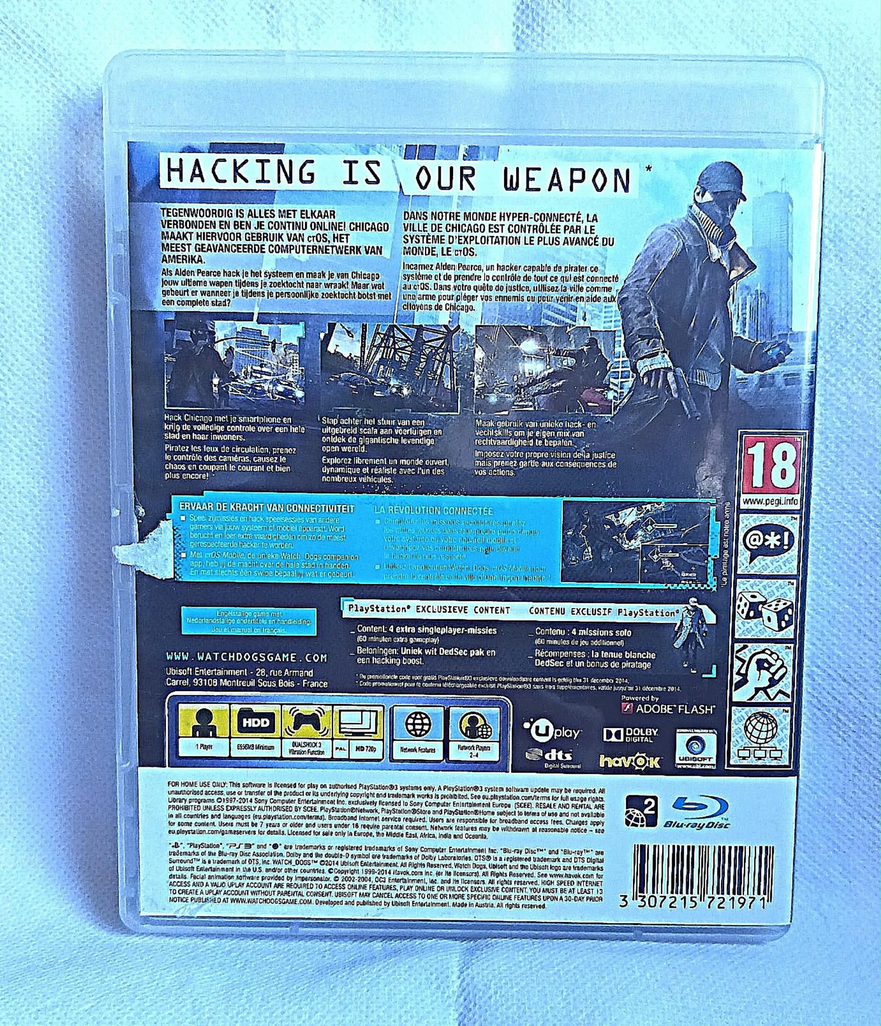 Jeu PS3 WATCH DOGS – Image 4
