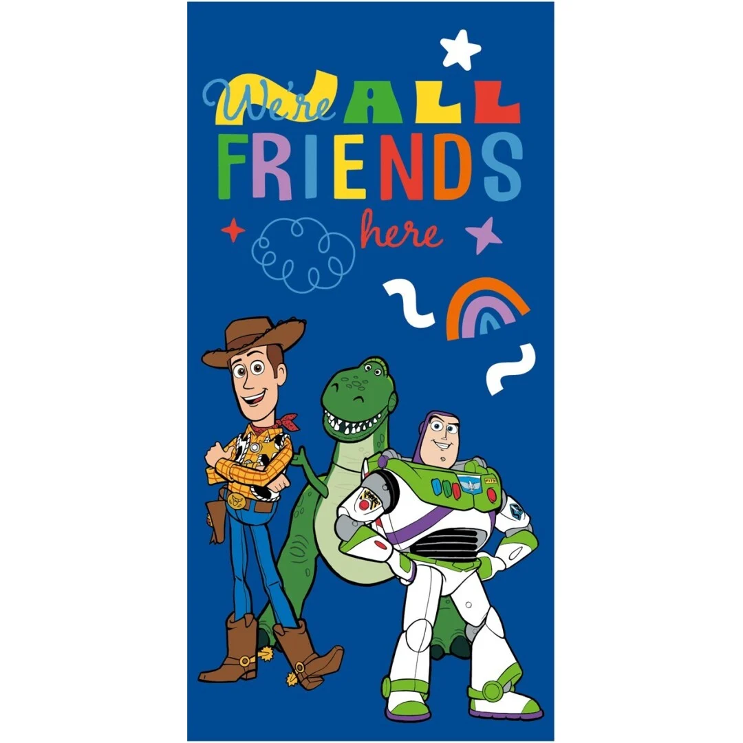 Toy Story We 're all friends here Serviette de Plage 70x140cm