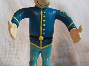 Figurine Blutch Flexible – Tuniques Bleues | Objet Vintage Collection