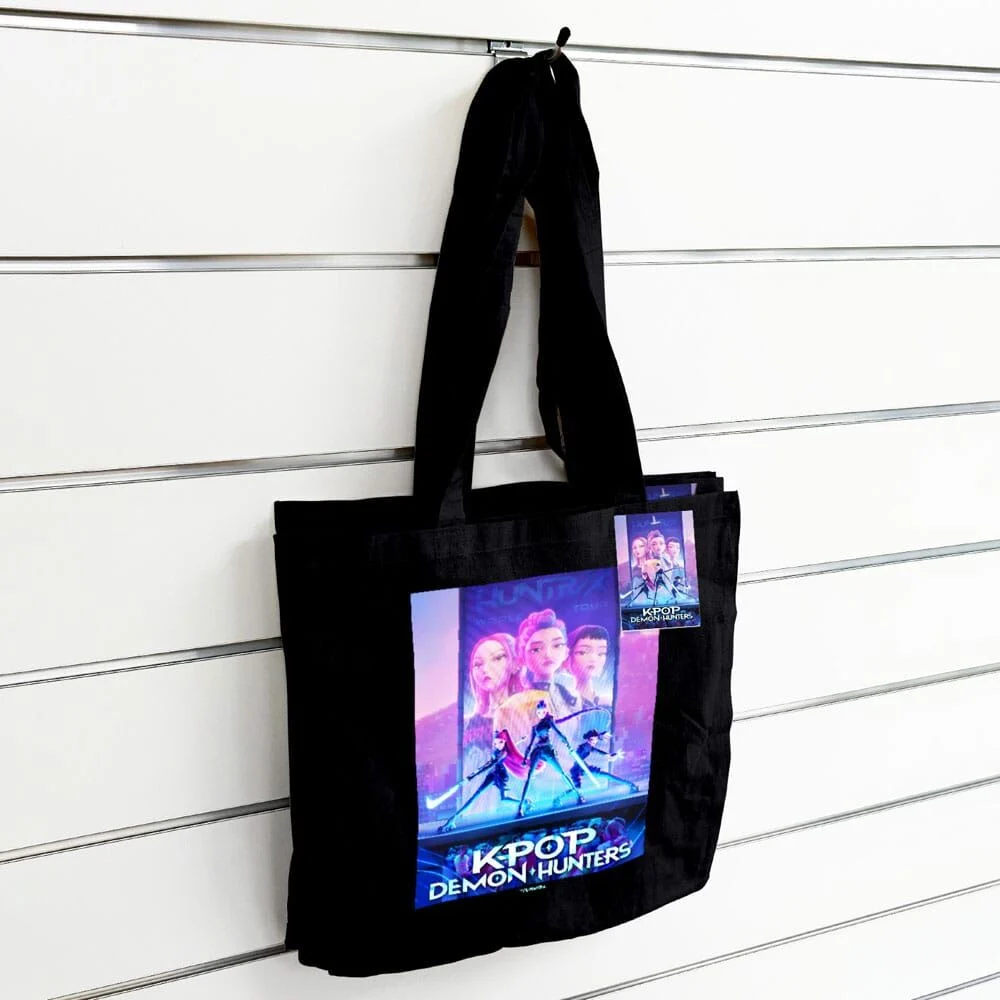 K-POP Demon Hunters Trio Tote Bag 42x37cm – Image 3