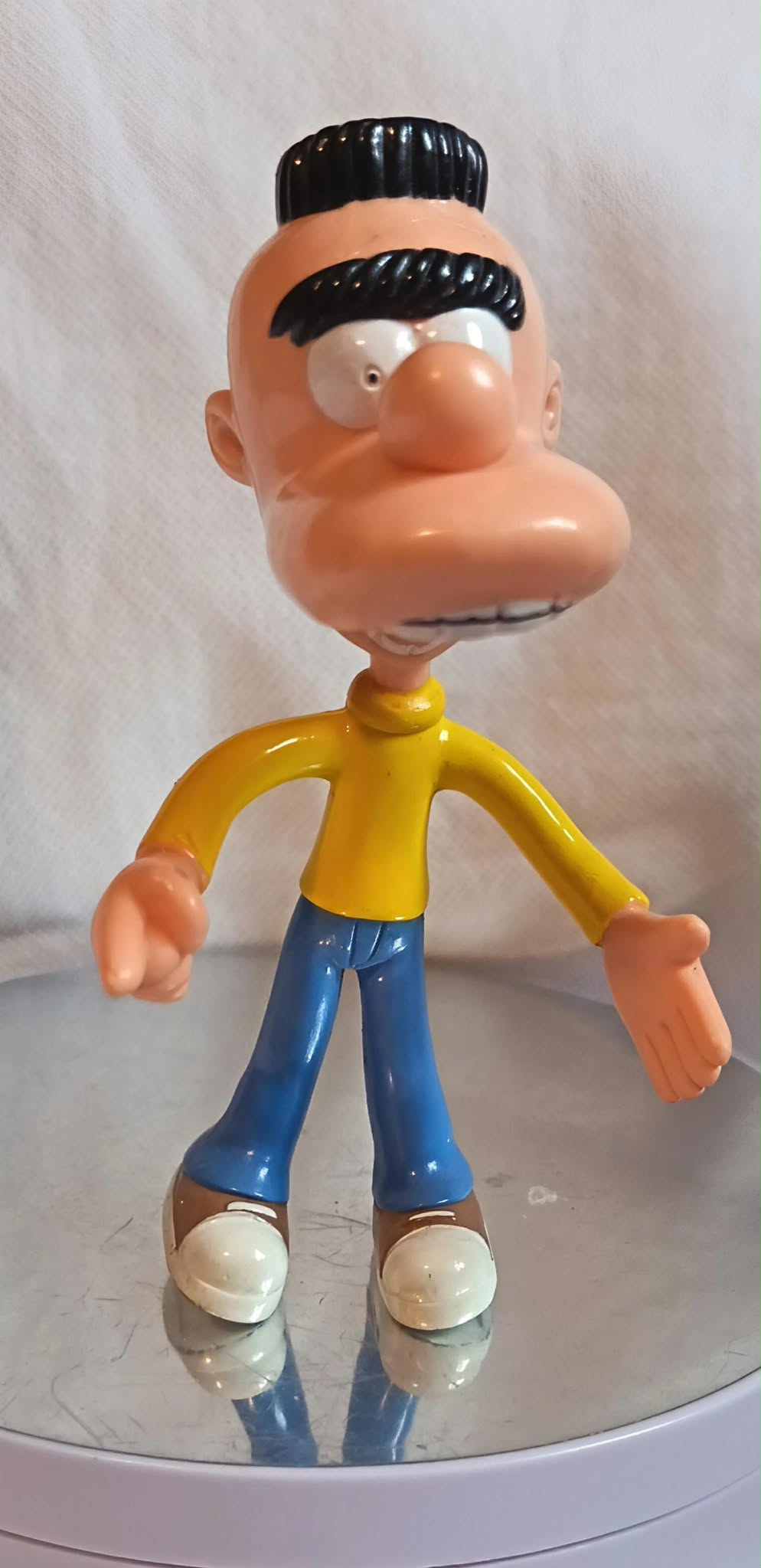 Figurine Jean-Claude Titeuf détail visage collection rétro