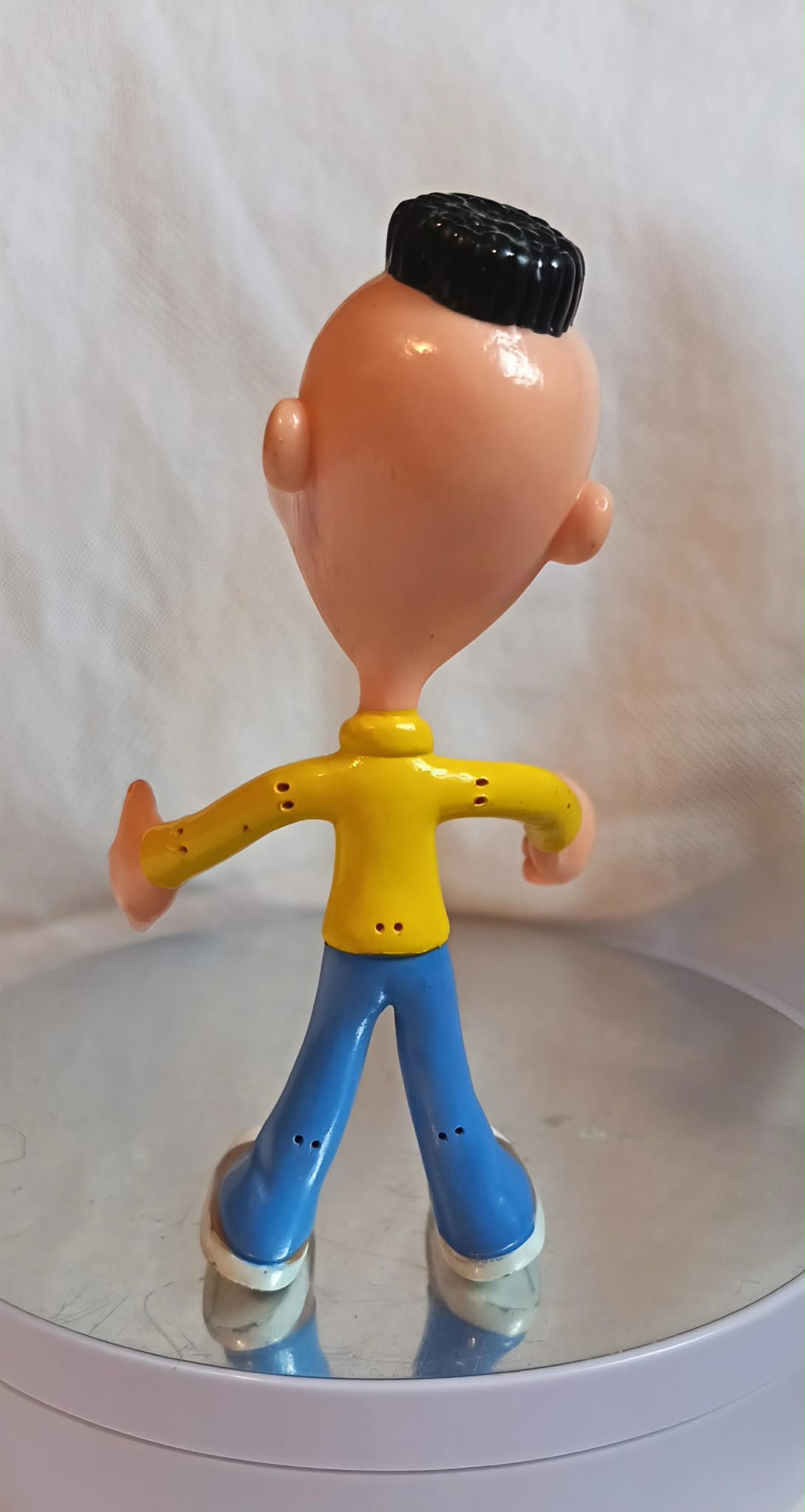 Figurine Jean-Claude Titeuf détail visage collection rétro