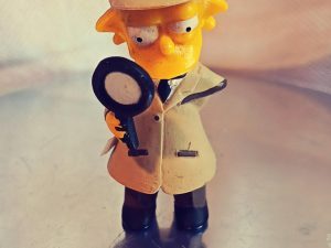 Figurine Lisa Simpsons Detective