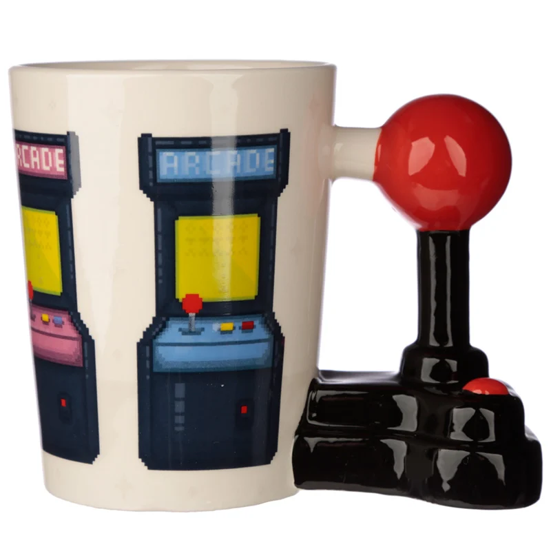 Game Over Joystick & Arcade Mug avec Anse 3D 400ml – Image 5