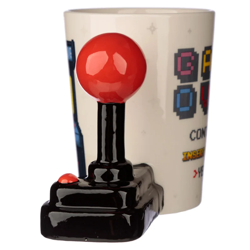 Game Over Joystick & Arcade Mug avec Anse 3D 400ml – Image 4