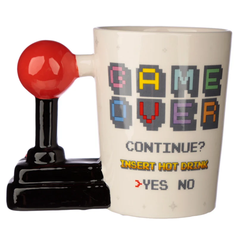Game Over Joystick & Arcade Mug avec Anse 3D 400ml – Image 2