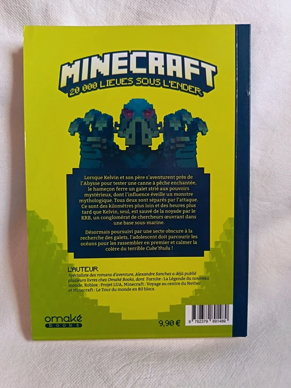 Livre Minecraft 20 000 Lieues sous l'Ender – Image 4