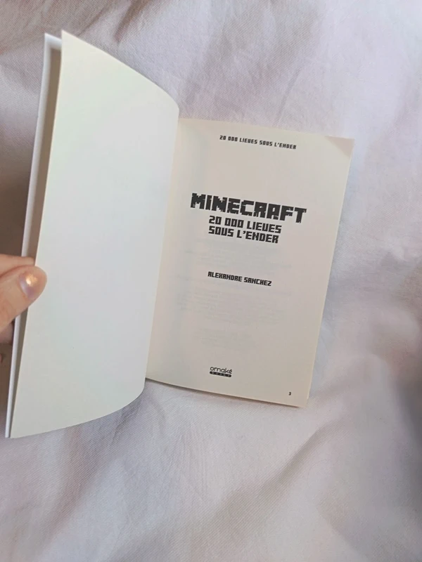 Livre Minecraft 20 000 Lieues sous l'Ender – Image 3