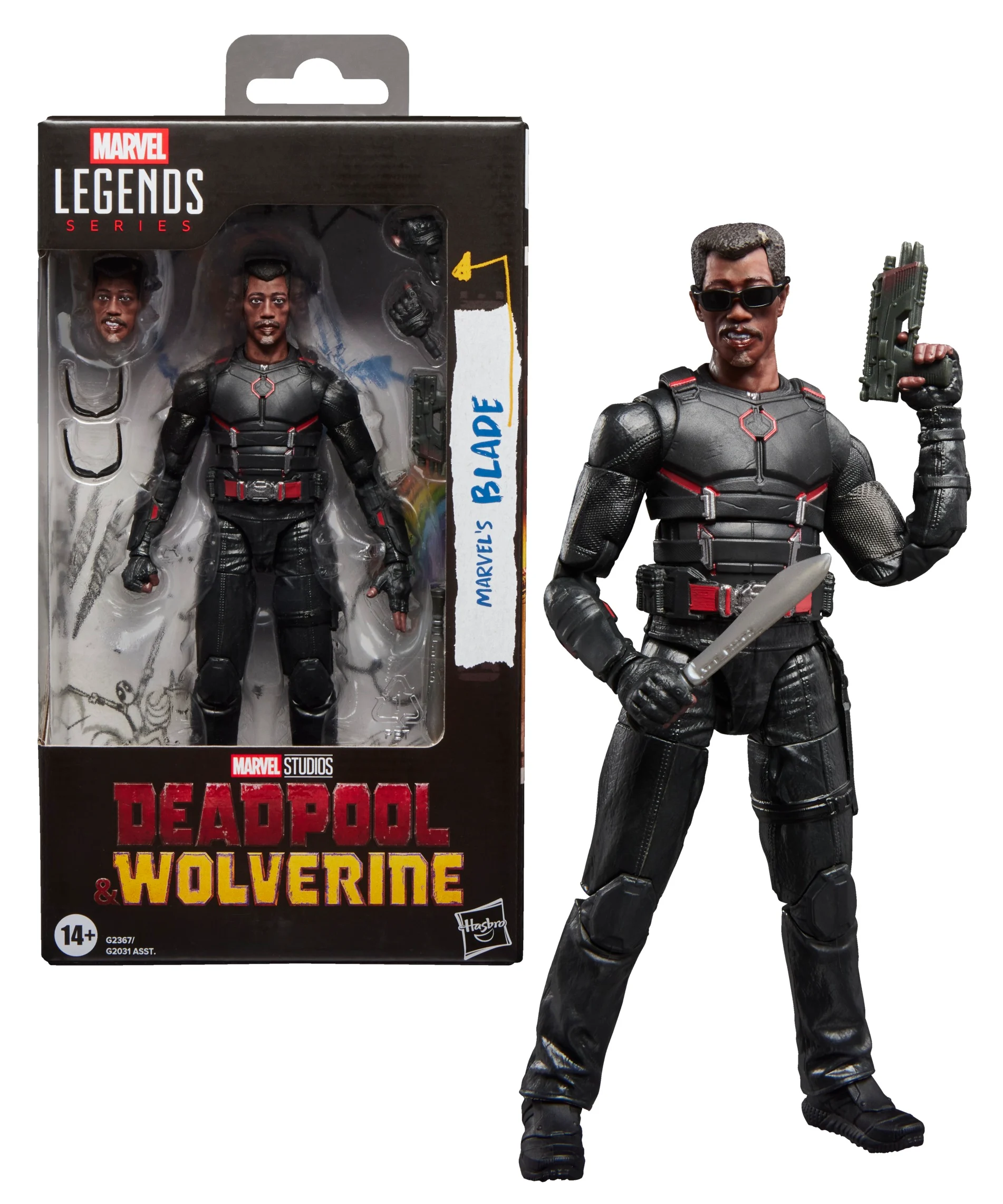 Deadpool & Wolverine Marvel's Blade Figurine Legends Series 15cm
