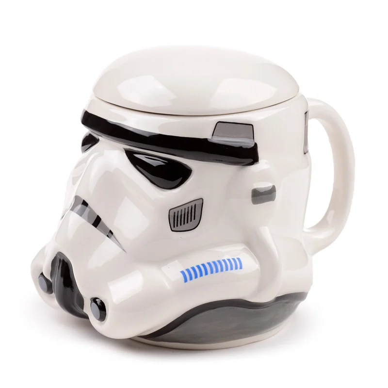 Star Wars Stormtrooper Mug 3D avec couvercle 550ml – Image 6