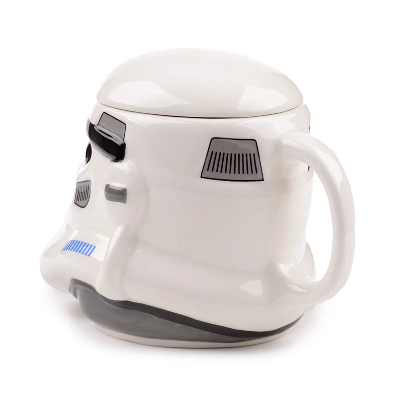 Star Wars Stormtrooper Mug 3D avec couvercle 550ml – Image 3