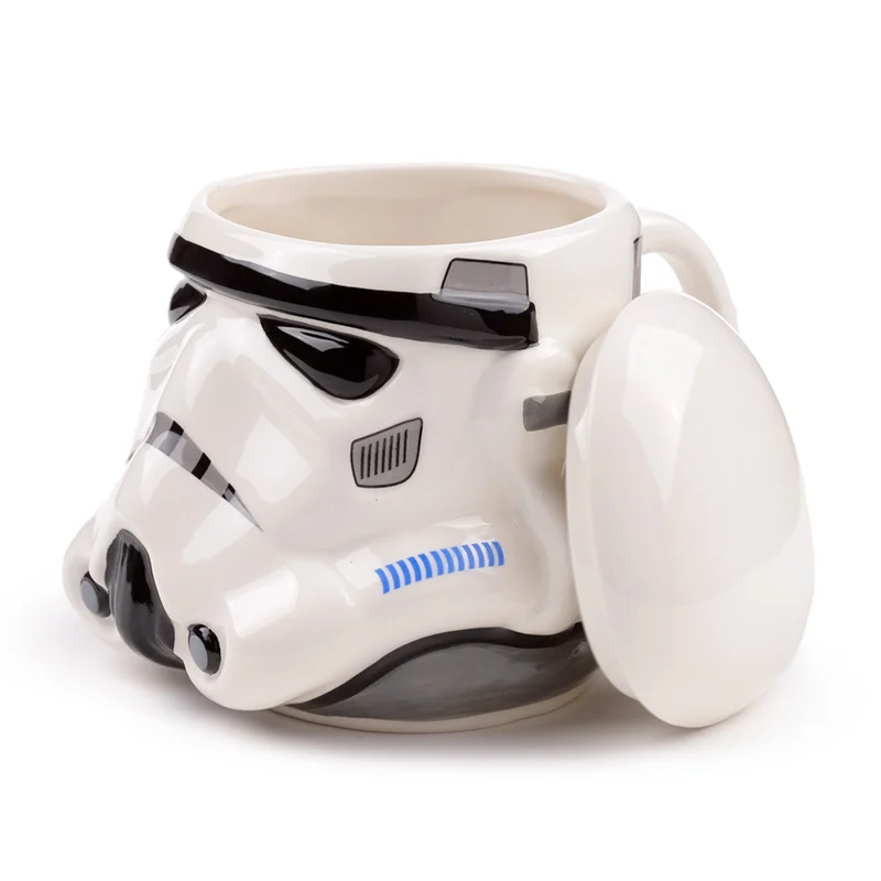 Star Wars Stormtrooper Mug 3D avec couvercle 550ml – Image 2