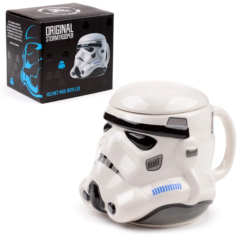 Star Wars Stormtrooper Mug 3D avec couvercle 550ml