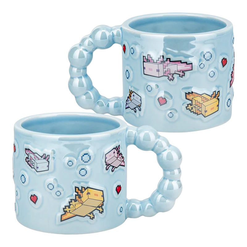 Minecraft Axolotl Mug Gravé