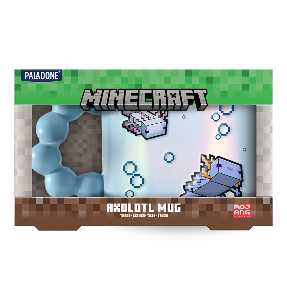 Minecraft Axolotl Mug Gravé – Image 3