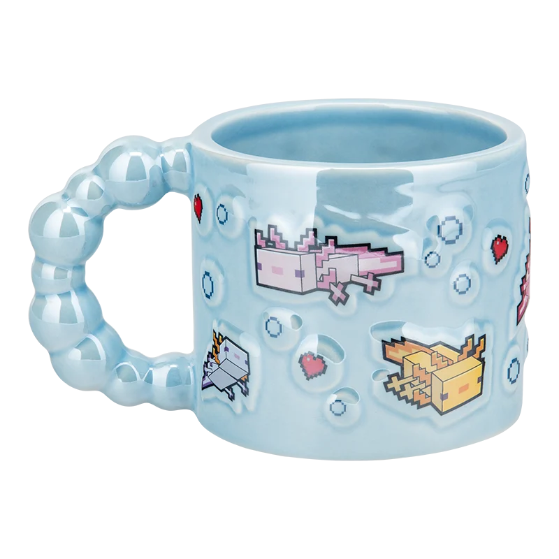 Minecraft Axolotl Mug Gravé – Image 2