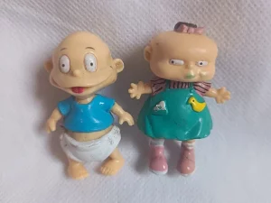 figurines Razmoket Tommy et Sophie Viacom 1998