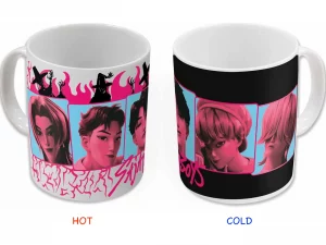 K-POP Demon Hunters Saja Boys Mug Thermoréactif 325ml