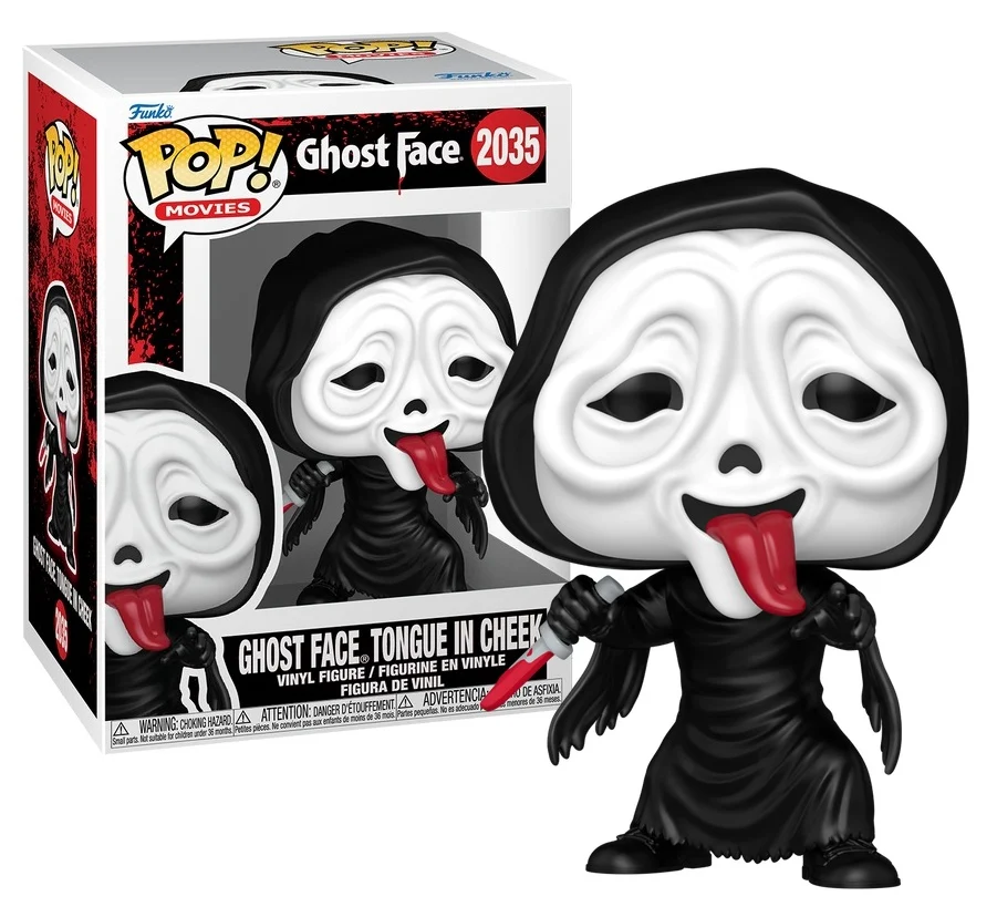 Ghost Face POP N° 2035 Ghost Face avec langue