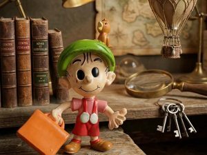 Figurine Jojo l'ecolier - Spirou - Dupuis 1998