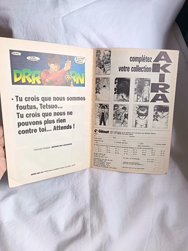 Manga Akira n°25 : Vision Souterraine – Glénat (1991) – Image 4