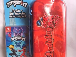 Miraculous jeu Nintendo switch : Rise of the Sphinx + Sacoche de transport
