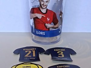 Verre de collection INTERMARCHE Equipe de france de football