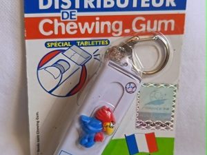 Distributeur de chewing-gum Coupe du Monde France 98 vintage sous blister