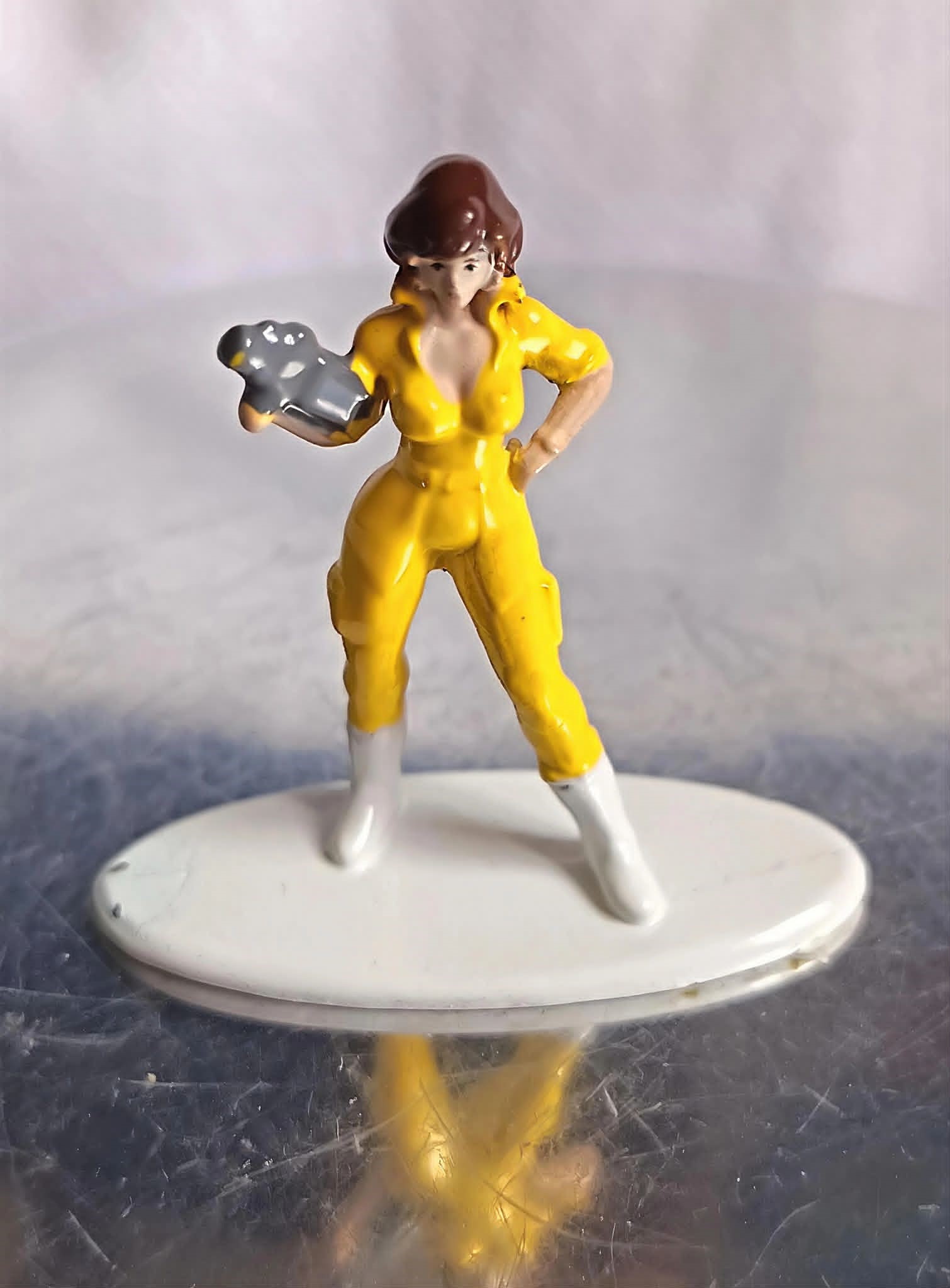 Figurine April O'Neil Metalfigs TMNT Jada Toys