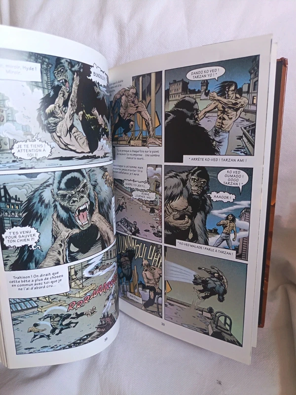BD Tarzan Tome 2 : Œil pour Œil – Éditions Soleil (1998) – Image 2