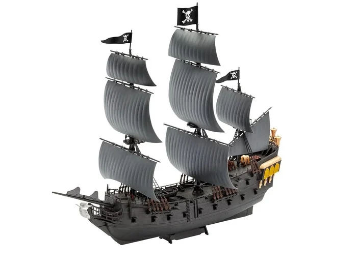 Pirates des Caraïbes Black Pearl Model Kit Click System 1/150 – Image 6
