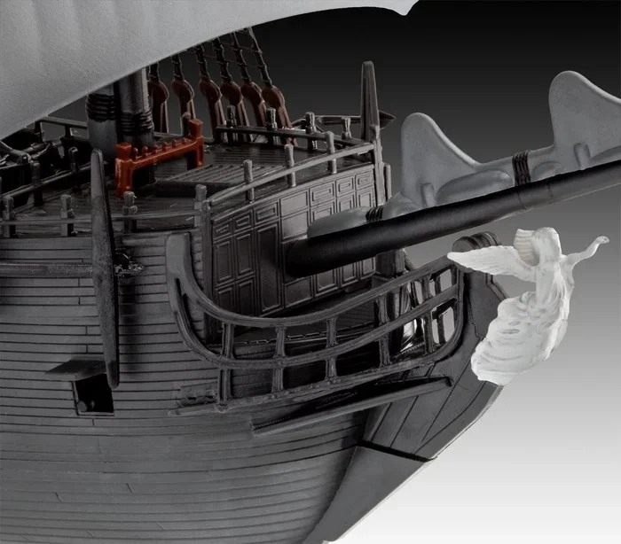 Pirates des Caraïbes Black Pearl Model Kit Click System 1/150 – Image 5
