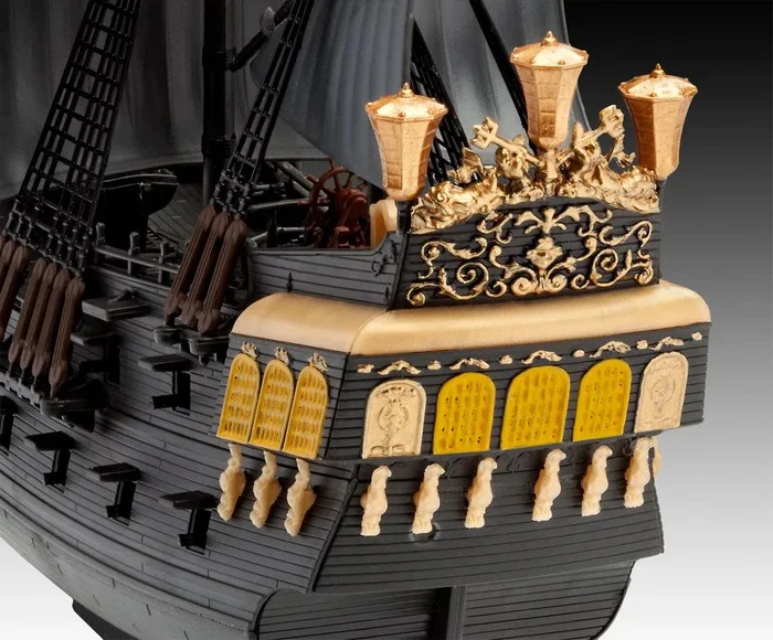 Pirates des Caraïbes Black Pearl Model Kit Click System 1/150 – Image 4