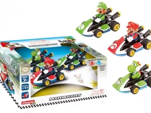 Mario Kart Mario, Luigi, Yoshi Multipack 3 Voiture Pull Back Action