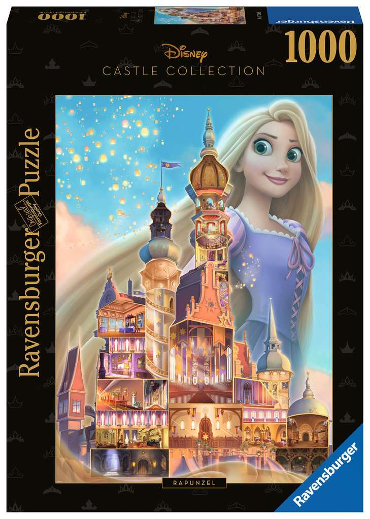 Disney Castle Raiponce Puzzle 1000pcs