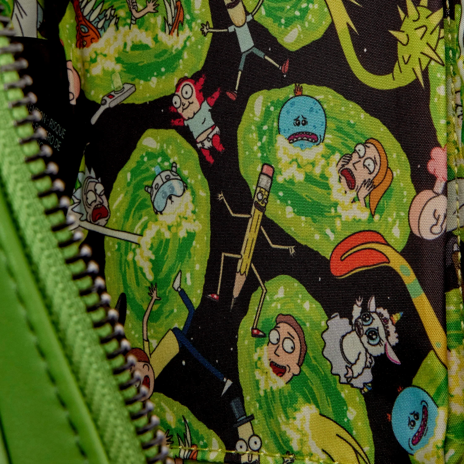 Rick & Morty Pickle Rick Sling bag bandoulière LoungeFly – Image 3