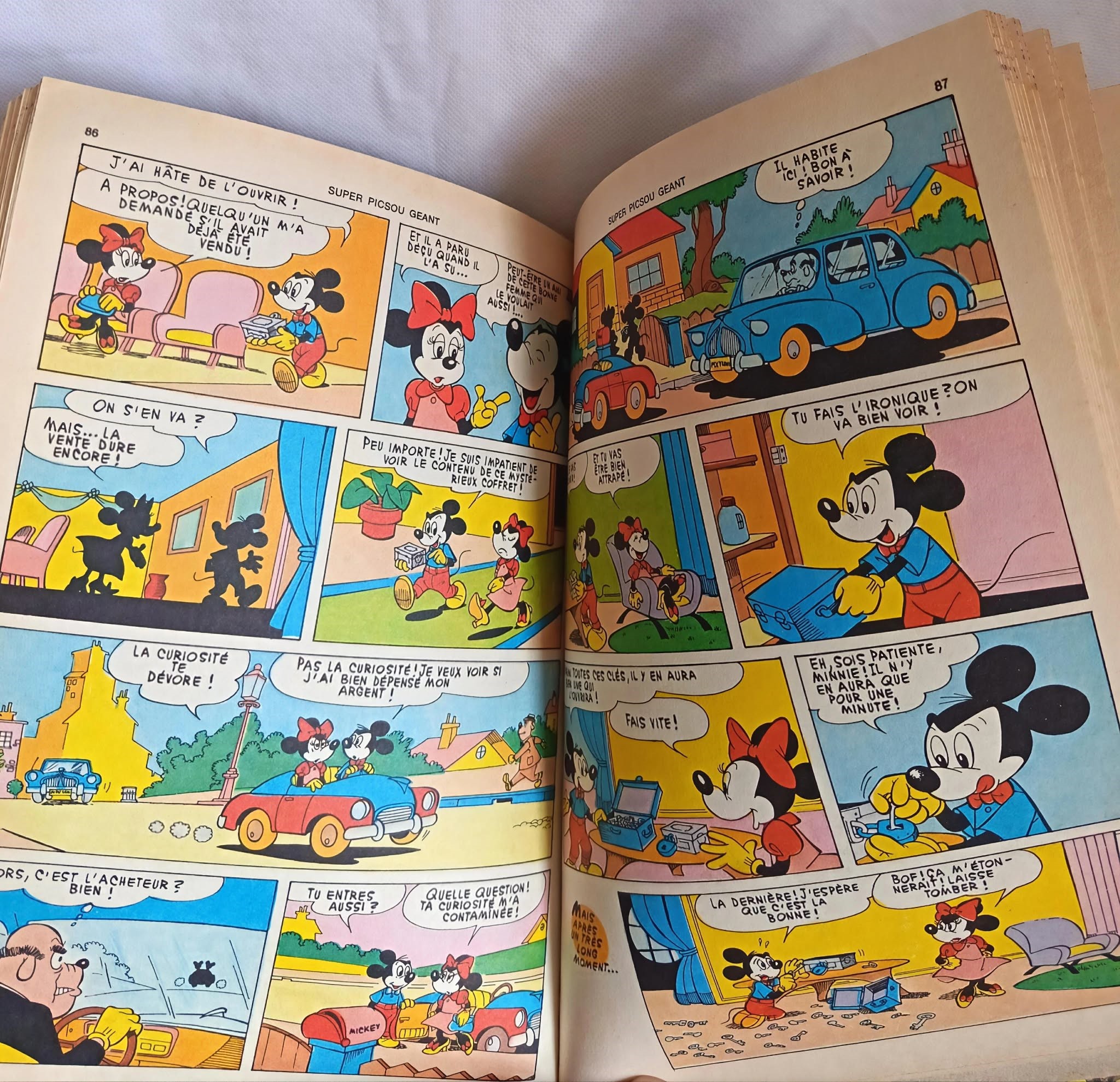 Album Super Picsou Géant n°10 (1985) – Bande dessinée Disney Vintage – Image 2