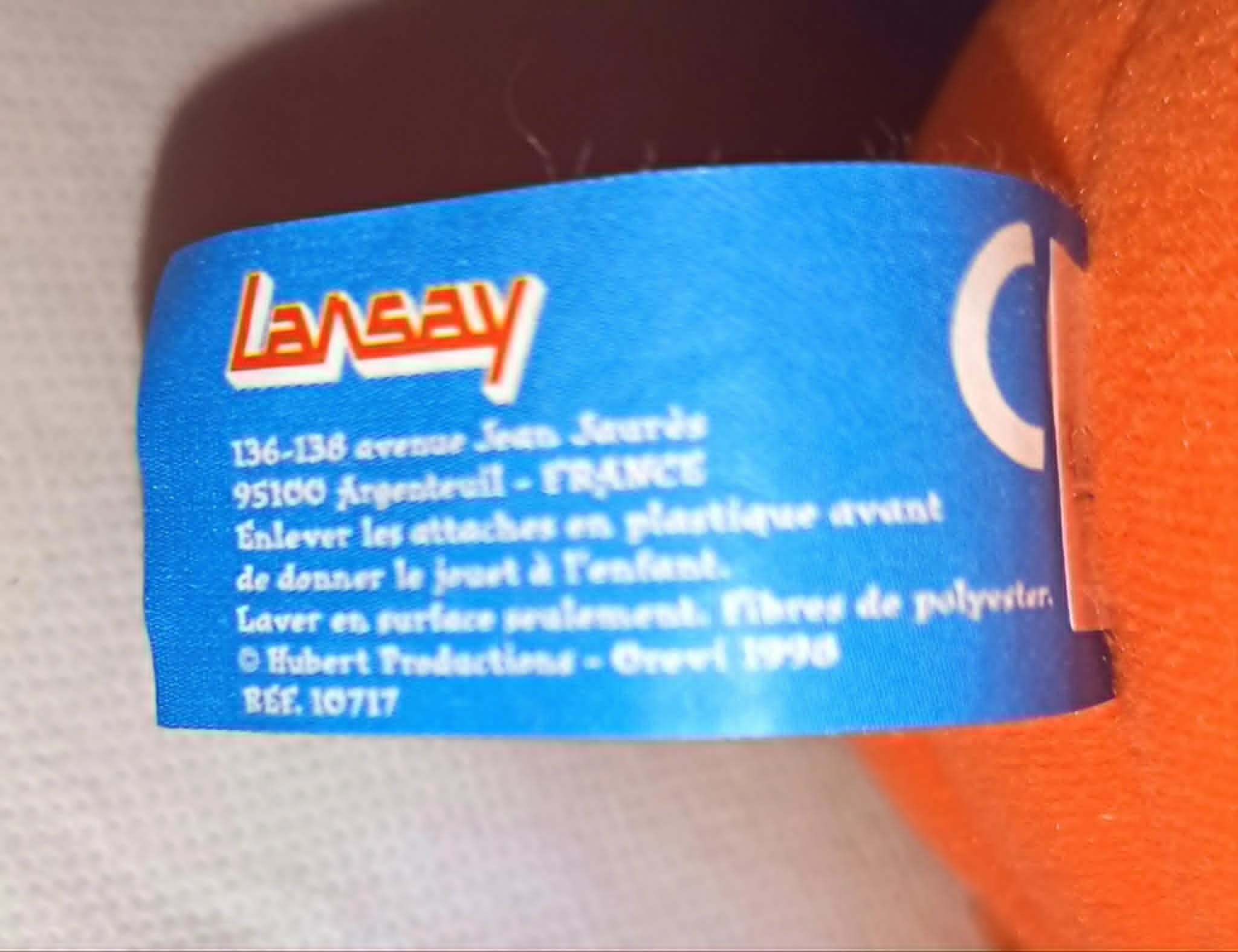 Peluche Bill du Bigdil – Lansay 1998 – Image 4